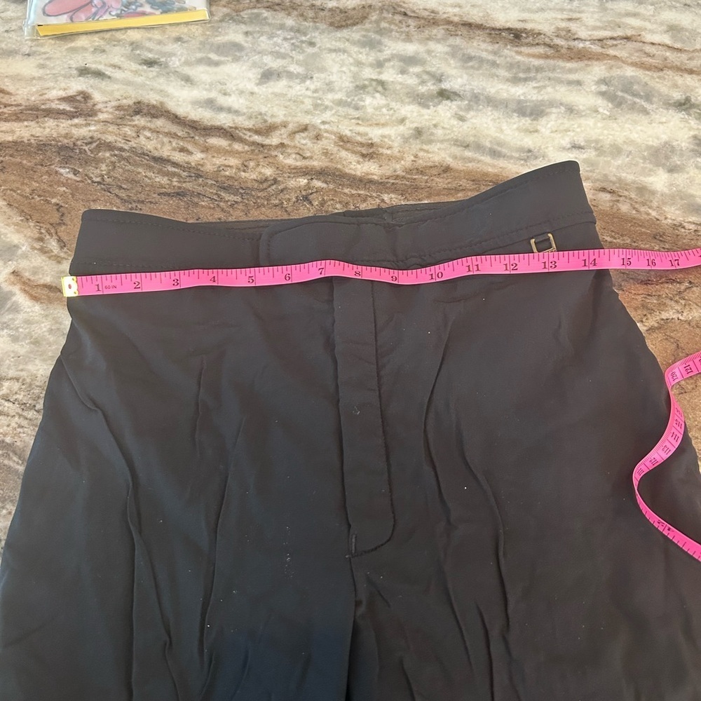 Roffe women’s leggings with stirrups, size 12, run small. GUC. Made in USA - Picture 4 of 7